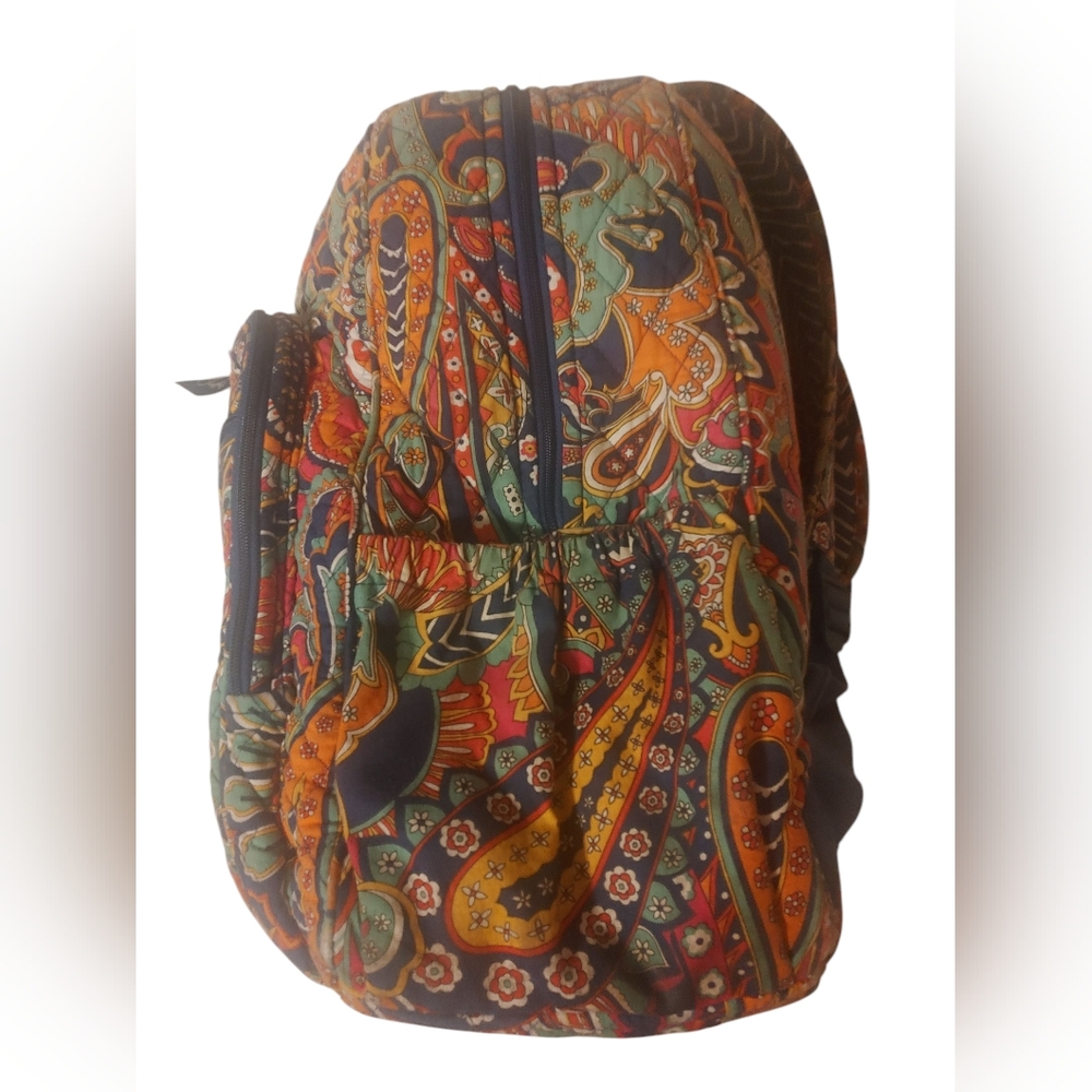 Vera Bradley Multicolor Floral And Paisley Backpack - Picture 7 of 14